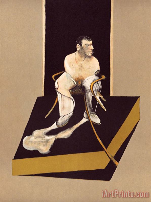 Francis Bacon Portrait of John Edwards, From Triptych, 1986 Art Painting