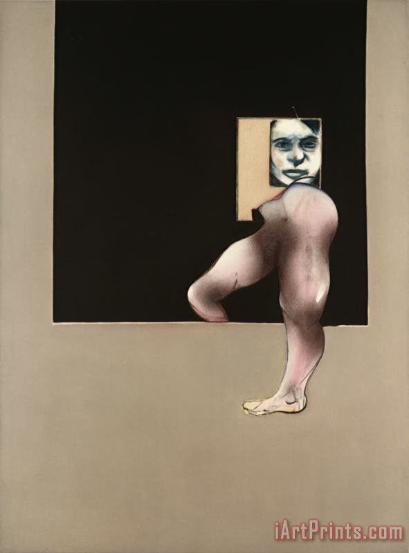 Triptych (right Hand Panel), 1991 painting - Francis Bacon Triptych (right Hand Panel), 1991 Art Print