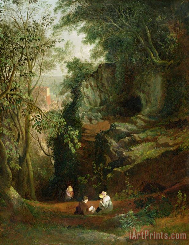 Francis Danby Landscape near Clifton Art Print