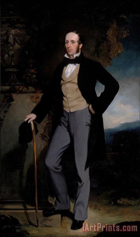 Francis Grant Portrait of John Naylor Art Painting