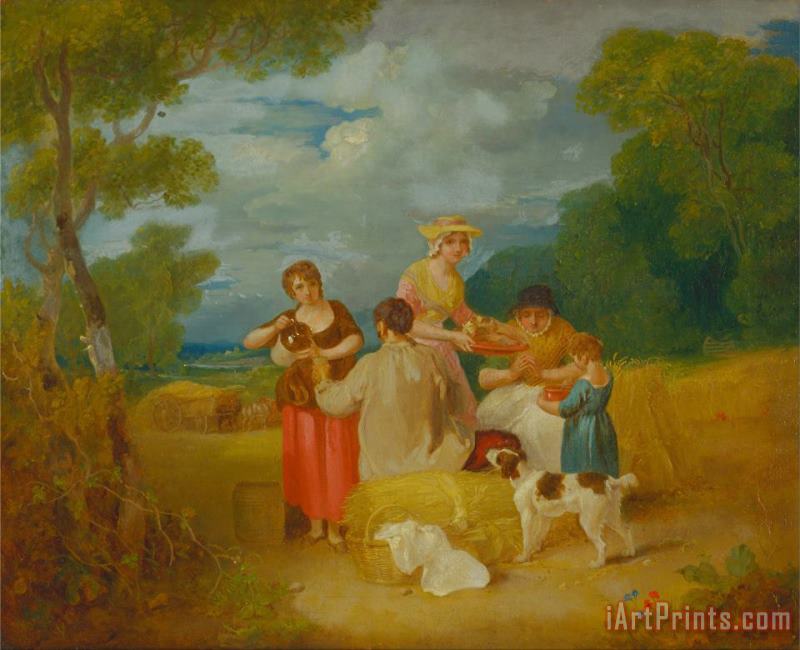 Francis Wheatley Noon Art Painting