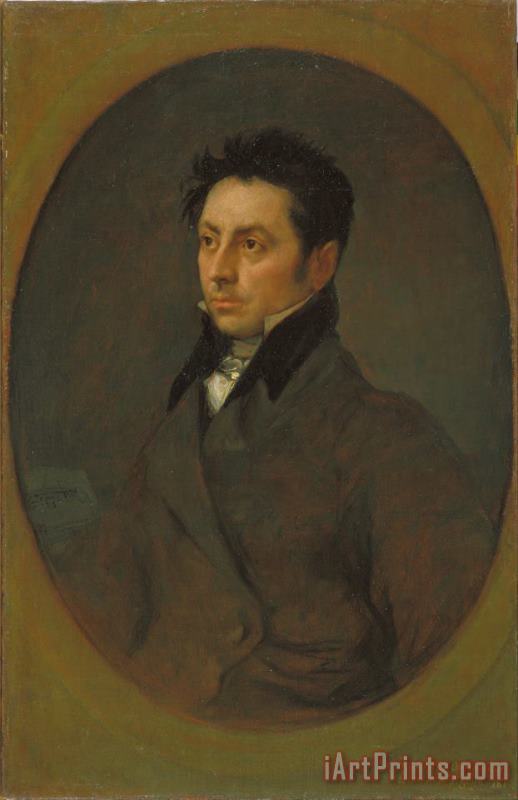 Francisco De Goya Manuel Quijano Art Print