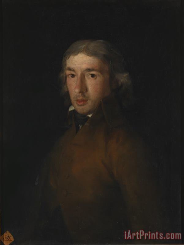 Francisco De Goya Retrato De Leandro Fernandez Moratin Art Print