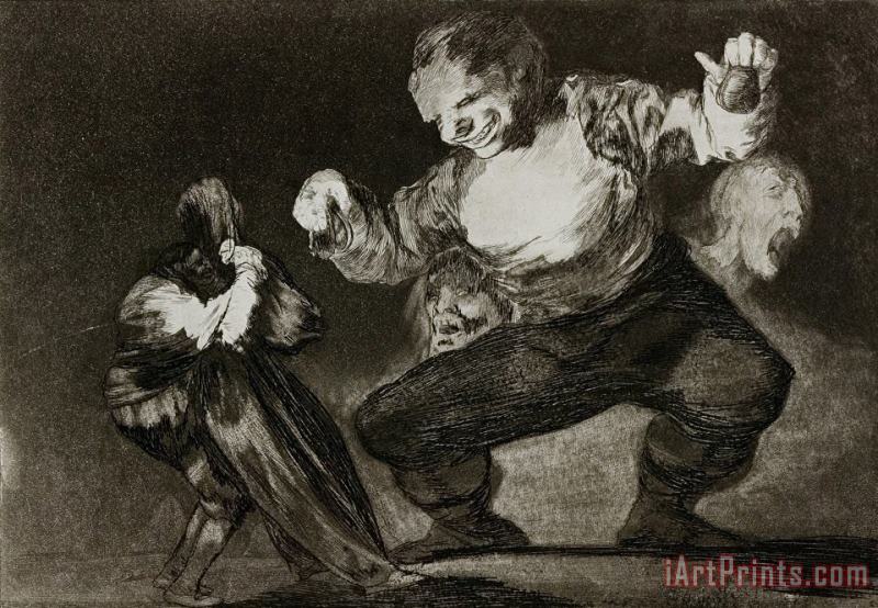 Francisco De Goya Simpleton Art Painting