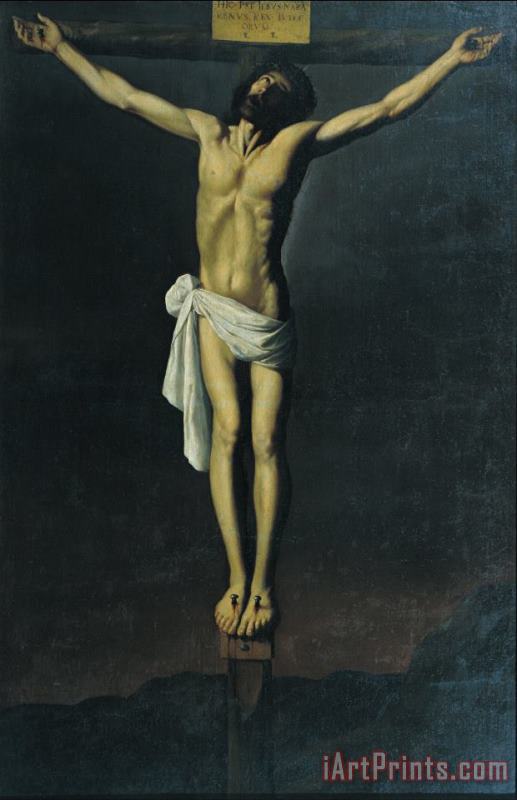 Christ Crucified painting - Francisco de Zurbaran Christ Crucified Art Print