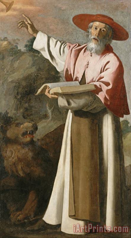 Francisco de Zurbaran Saint Jerome Art Print