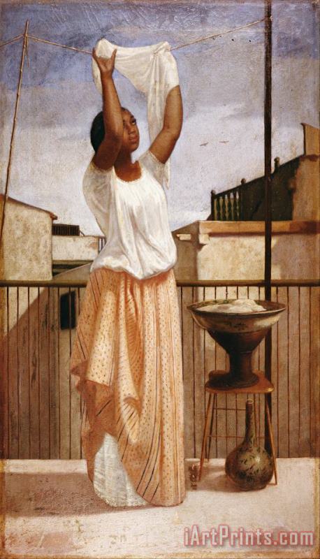 Francisco Laso The Laundress Art Print