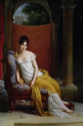 Francois Pascal Simon Gerard Portrait of Madame Recamier
