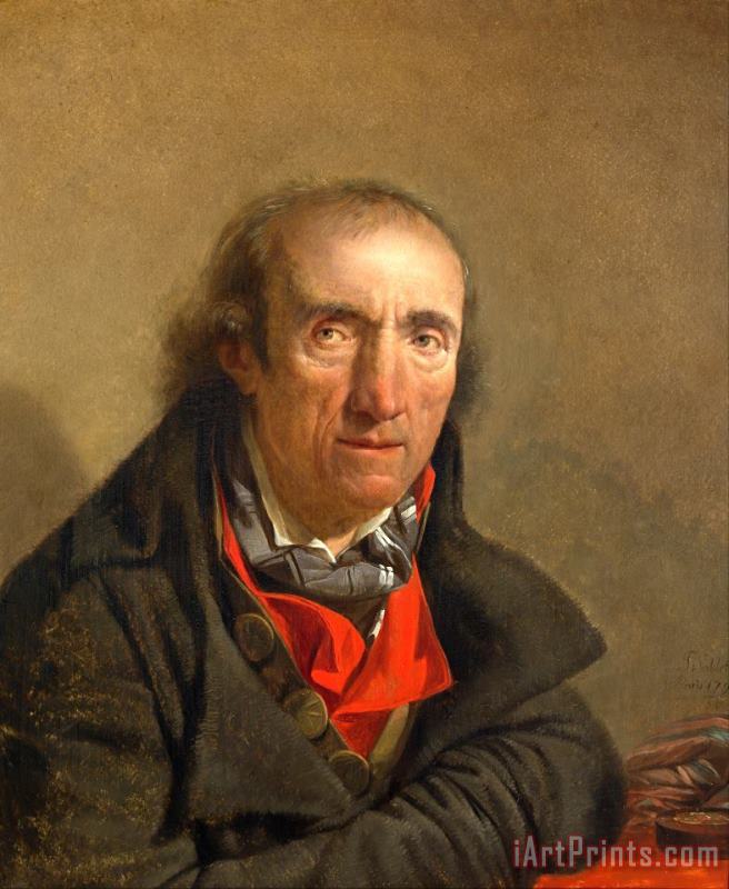 Portrait of a Revolutionary painting - Francois Sablet Portrait of a Revolutionary Art Print