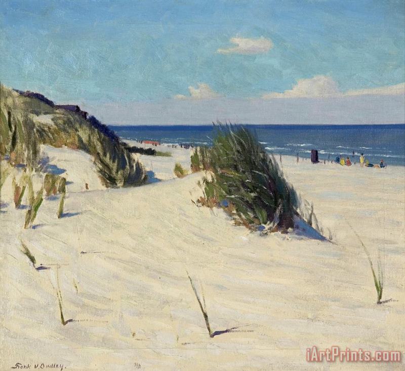 Across Sunny Sands painting - Frank V. Dudley Across Sunny Sands Art Print
