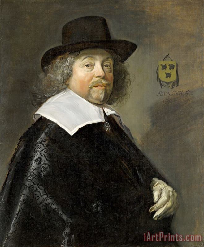 Frans Hals Joseph Coymans Art Print