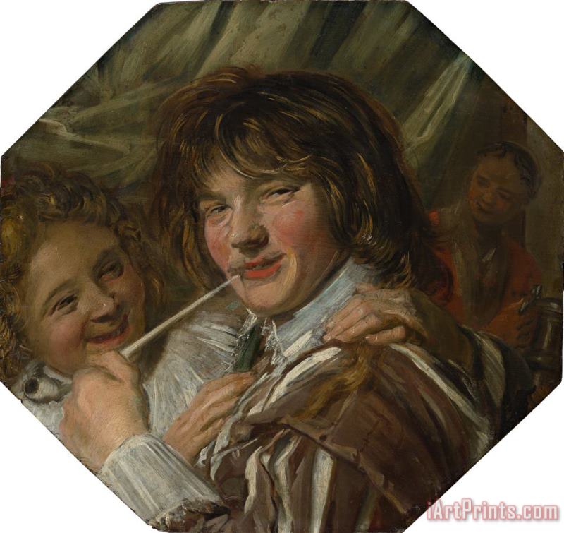Frans Hals The Smoker Art Painting