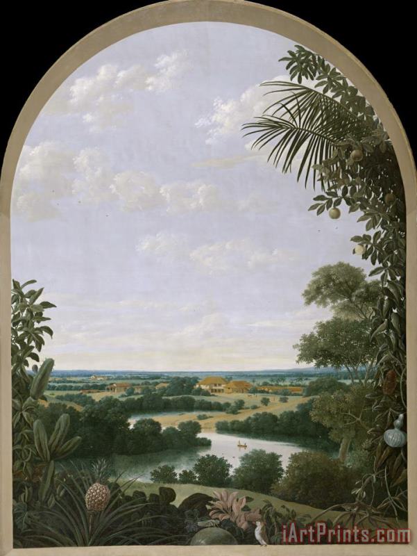 Frans Jansz Post Landscape in Brazil Art Print