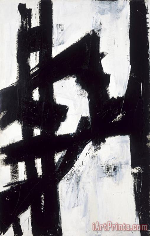 New York, N. Y. painting - Franz Kline New York, N. Y. Art Print