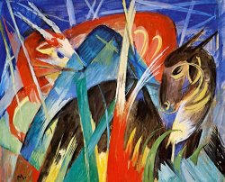 Franz Marc Fairy Animals painting