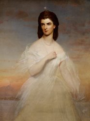 Franz Xaver Winterhalter Portrait Of Queen Maria Sophia Of Naples painting Franz Xaver Winterhalter Portrait Of Queen Maria Sophia Of Naples painting