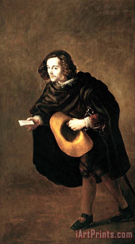 Fray Juan Ricci The Messenger Art Painting