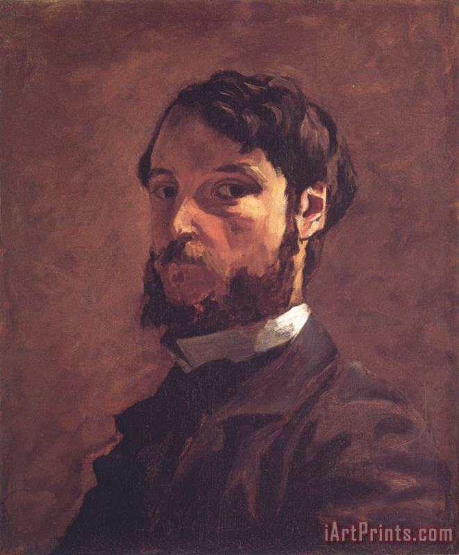 Frederic Bazille Selfportrait Art Painting