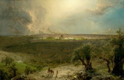 Frederic Edwin Church Jerusalem From The Mount of Olives