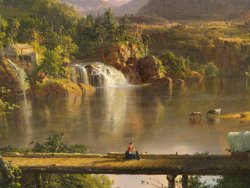 Frederic Edwin Church New England Scenery