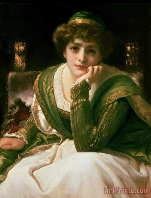Frederic Leighton Desdemona Art Painting