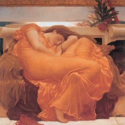 Frederic Leighton Flaming June - 1895