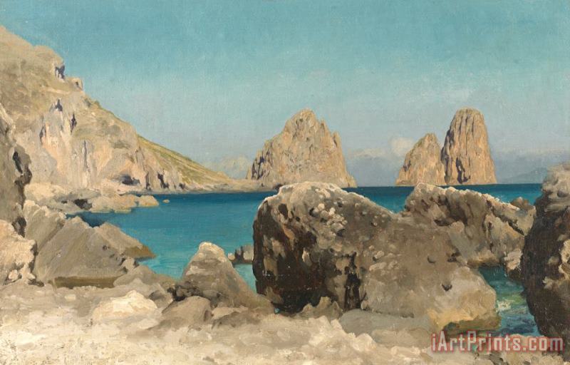 Frederic Leighton Rocks of the Sirens Art Painting