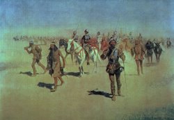 Frederic Remington Francisco Vasquez de Coronado Making his Way Across New Mexico