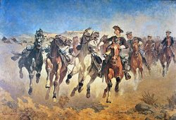 Frederic Remington Troopers Moving