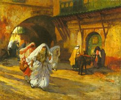 Frederick Arthur Bridgman In The Souk