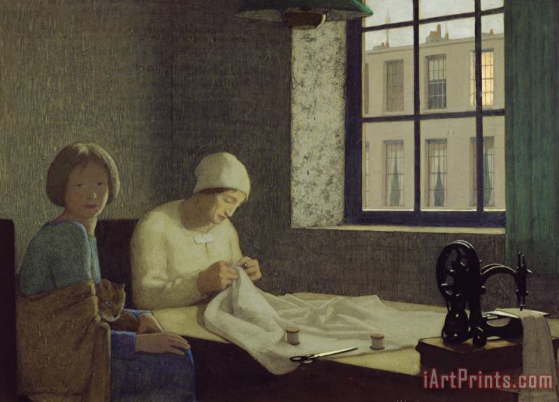 The Old Nurse painting - Frederick Cayley Robinson The Old Nurse Art Print