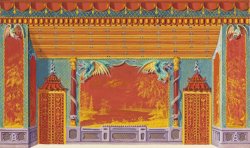 Frederick Crace Design for The South Wall of The Music Room painting