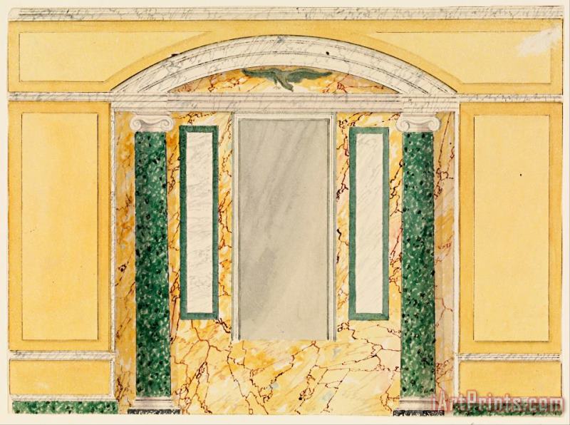 Frederick Crace Wall Elevation Art Painting