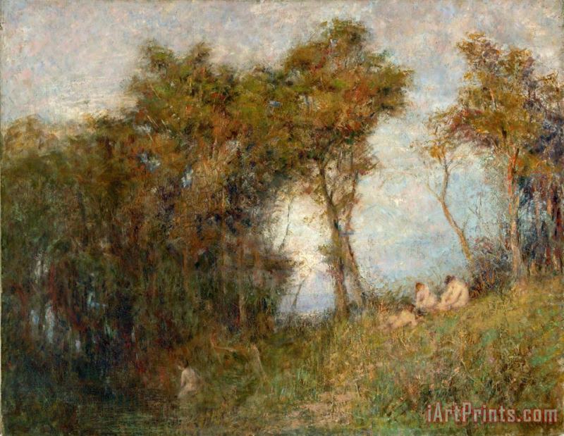 Afterglow (summer Evening) painting - Frederick Mccubbin Afterglow (summer Evening) Art Print