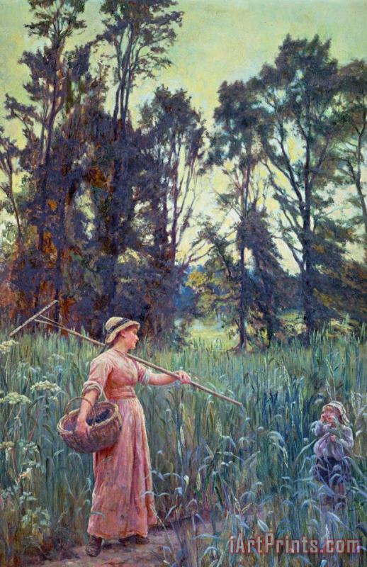 Not Far to Go painting - Frederick Morgan Not Far to Go Art Print