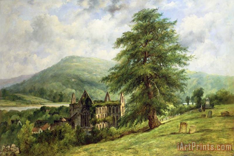 Frederick Waters Watts Tintern Abbey Art Painting