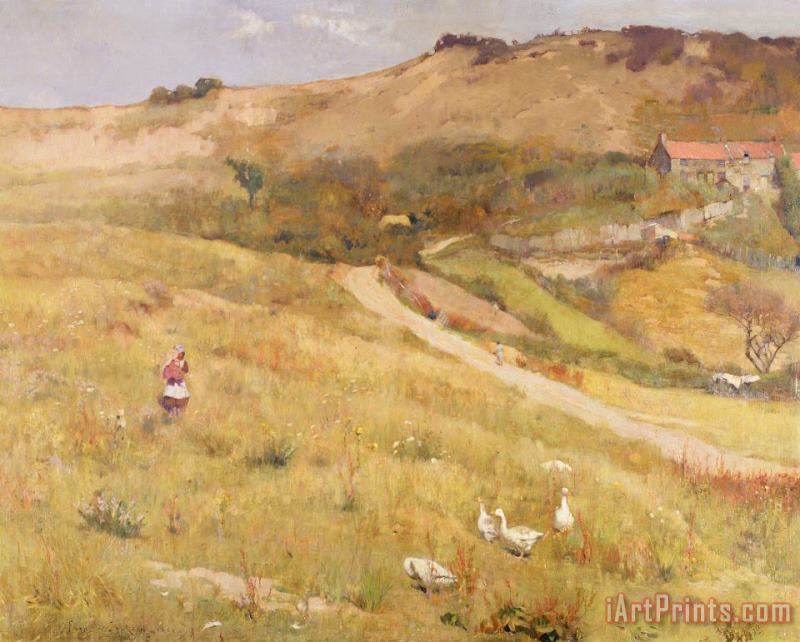 Frederick William Jackson In Summertime Art Painting