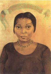 Frida Kahlo Self Portrait in a Velvet Dress 1926 Art Print for sale -  iArtPrints.com