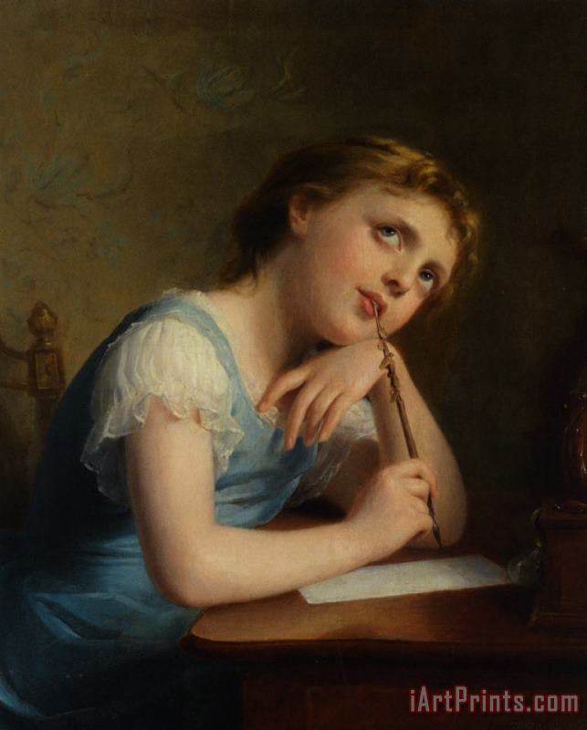 Fritz Zuber-Buhler Distant Thoughts Art Print