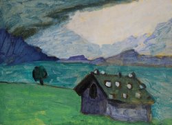 Gabriele Munter Hutte Am Moos