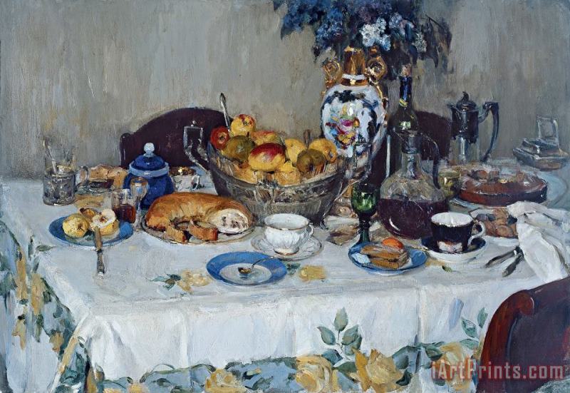 Gely Korzhev Still Life with Pots Art Painting