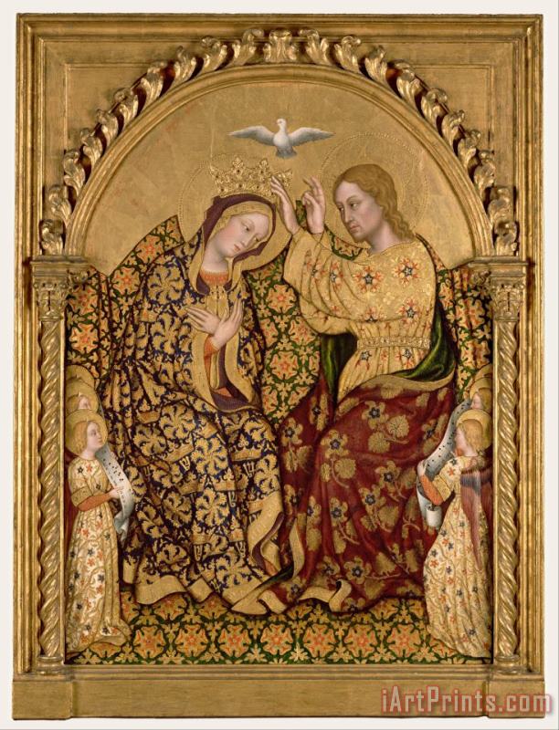 Gentile da Fabriano Coronation of The Virgin Art Print