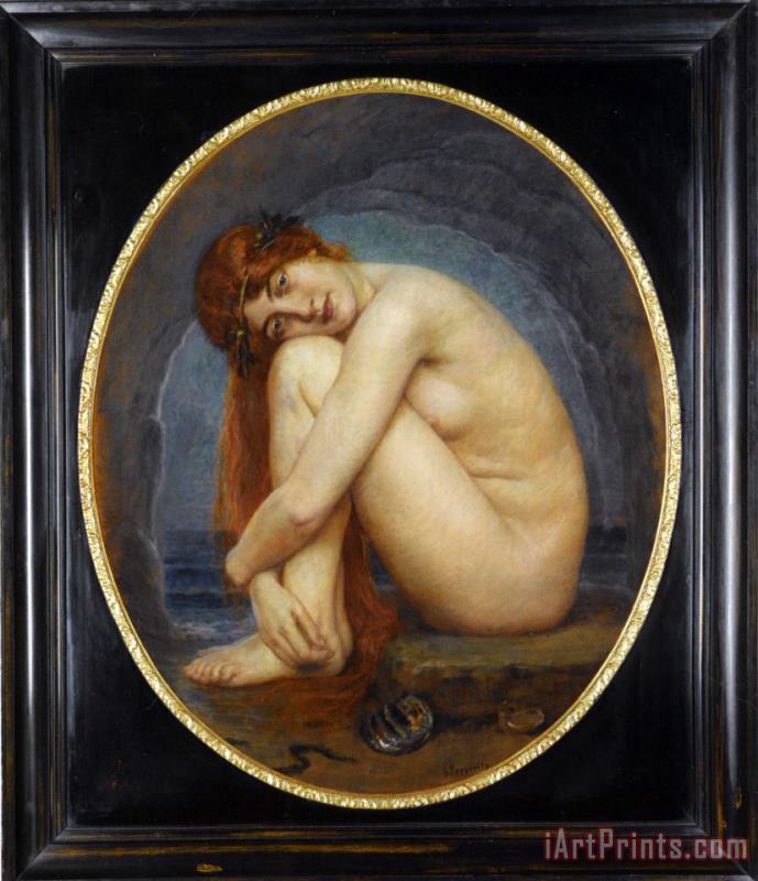 Venus painting - Georg Papperitz Venus Art Print