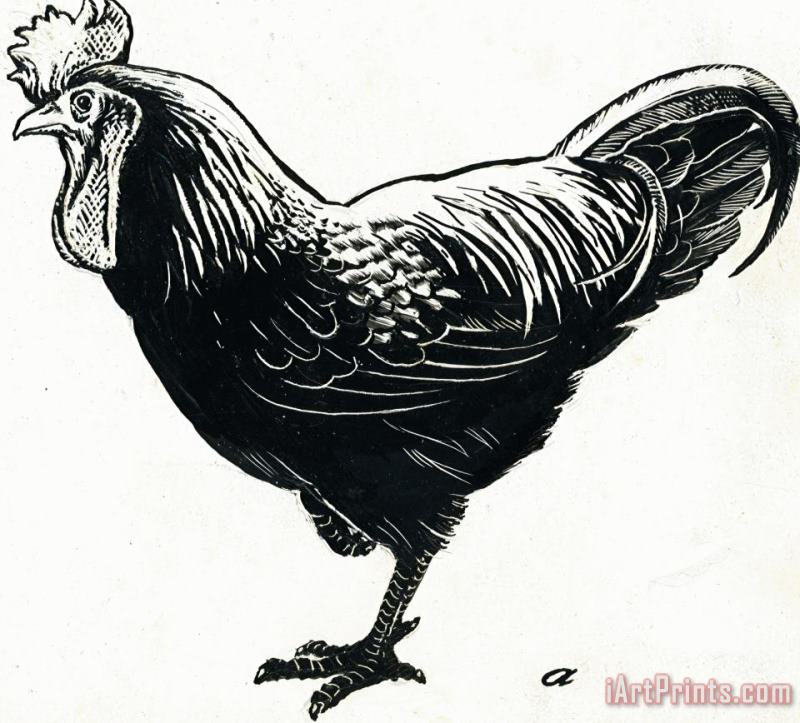 George Adamson The Hen Art Print