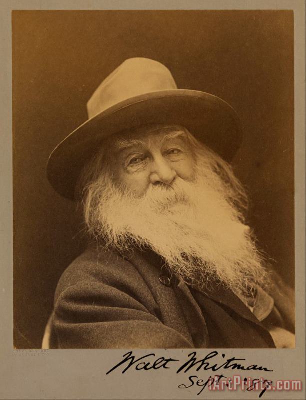 George C. Cox Walt Whitman Art Painting