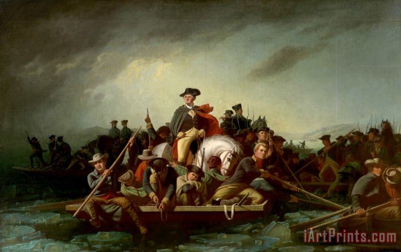 George Caleb Bingham Washington Crossing The Delaware Art Print