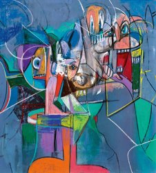 George Condo Heads And Toes, 2011