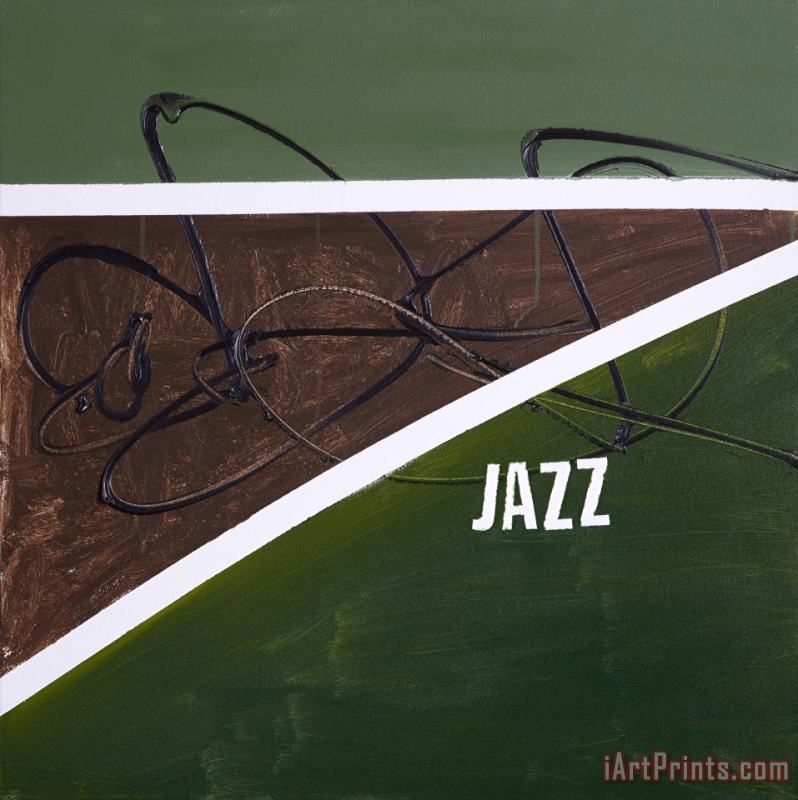 George Condo Jazz Angles Art Painting