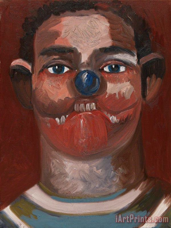 George Condo The Athlete Art Painting