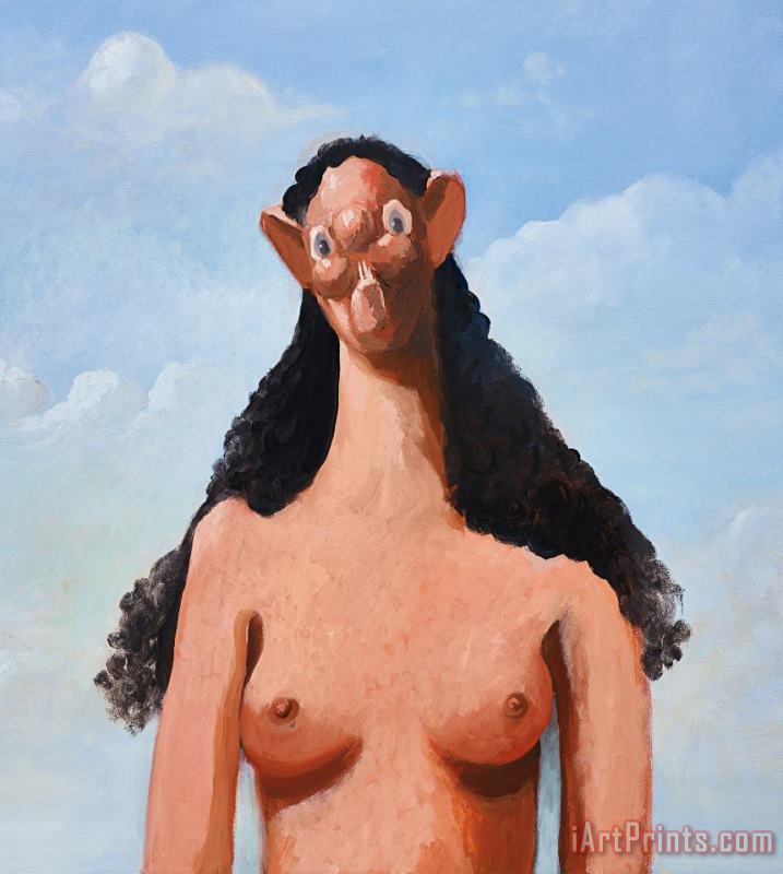 The Girl From Ipanema, 2000 painting - George Condo The Girl From Ipanema, 2000 Art Print